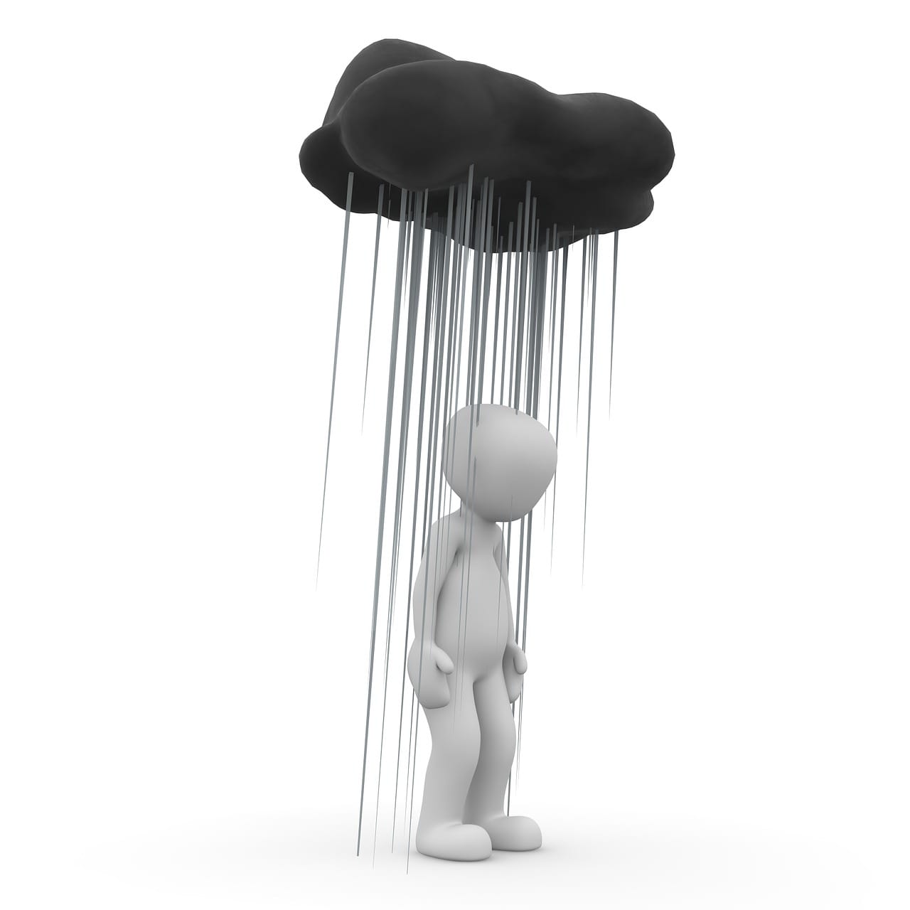rain, sad, mourning